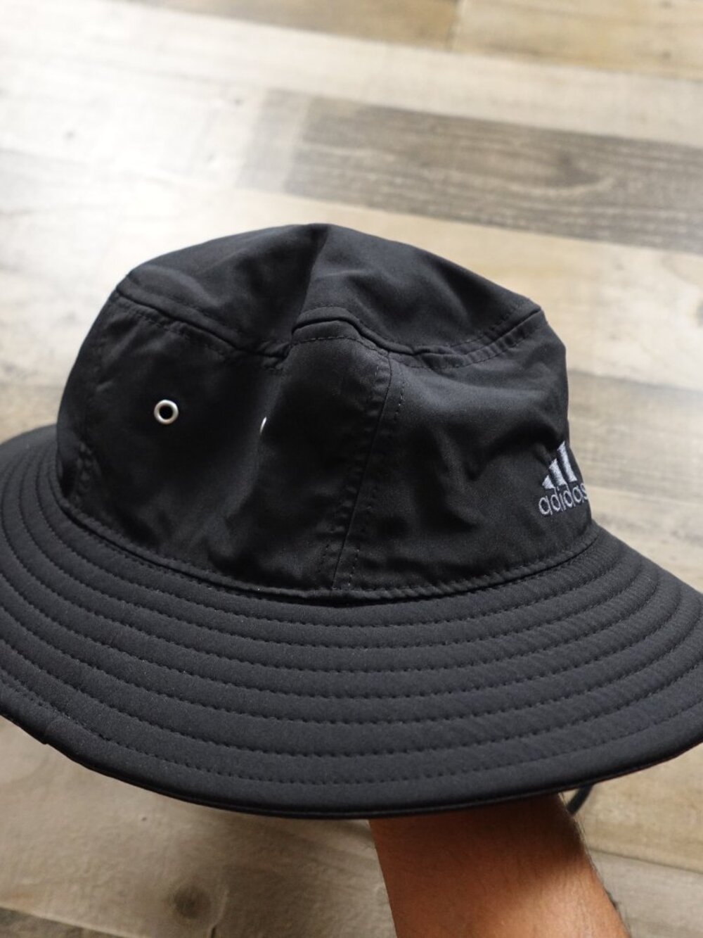 Adidas AEROREADY Boonie Bucket Hat Unisex OS Black Outdoor Hiking Sun